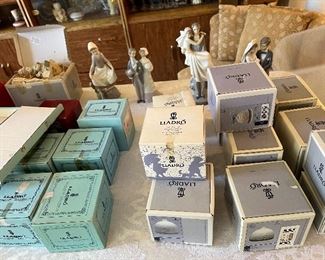 Lladro bells with boxes