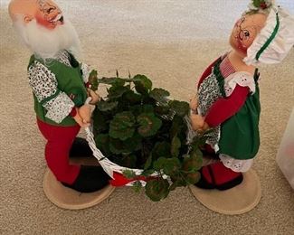 Large Annalee Santa and Mrs Santa