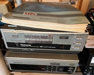 Panasonic Portable Video Cassette Recorder