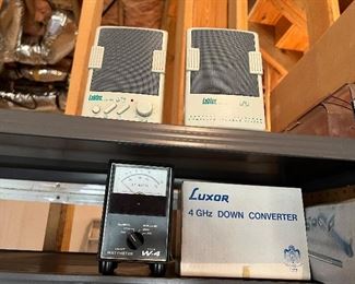 Luxor 4GHz Down Converter & Wattmeter W4