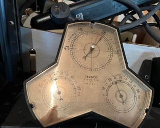 Texaco Barometer By Honeywell 
