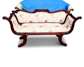Vintage Cushioned Couch
