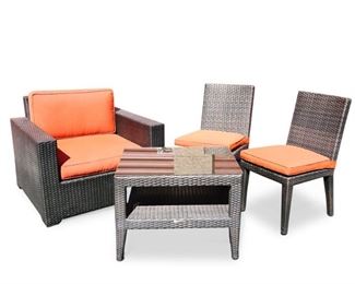 Frontgate Outdoor Wicker Furniture Set
