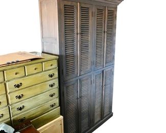 Large Louver Cabinet
