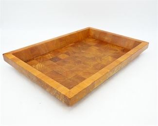 Large Dansk Designs Checkerboard Tray
