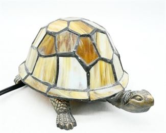 Stained Glass Turtle Lamp
