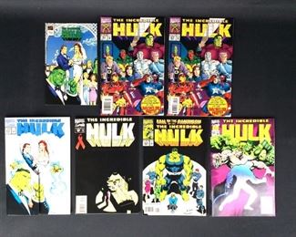 Marvel: The Incredible Hulk No. 417 (2)-418, 420,424-425, The Incredible Hulk Ashcan Edition No. 418