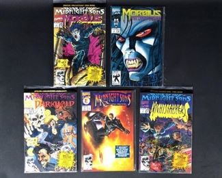 Marvel: Morbius Rise of the Midnight Sons No.1, Morbius The Living Vampire No. 2; Rise of the Midnight Sons Darkhold No. 1, Midnight Sons Unlimited No. 1 & More