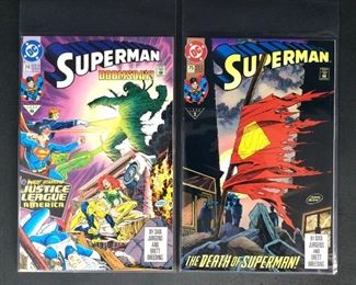 DC, Superman Doomsday No. 74, near mint condition, Superman No. 75
