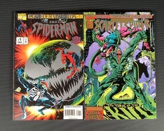 Marvel: The Amazing Spiderman Super Special Planet of the Symbiotes Part 1 of 5, Double Cover, The Amazing Spiderman Super Special Planet of the Symbiotes Part 5 of 5 & More