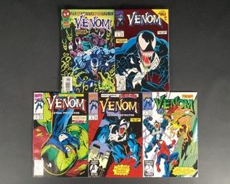 Marvel: Venom Super Special No. 1 1995; Venom Lethal Protector No. 1-4 , Key Issue First Venom titled series; First appearance of General Orwell Taylor