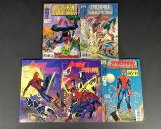 Marvel: Spider-Man: Funeral for an Octopus, No. 1, 2, 3 and Backlash Spider-Man No. 1 and 2