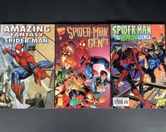 Marvel: Spider-Man, The Venom Agenda; Spider-Man Gen 13; Amazing Fantasy Starring Spider-Man, No. 16