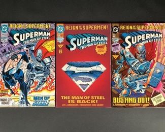 DC, Superman The Man of Steel No. 22 and No. 22 Variant (Collector's Edition), Superman The Man of Steel No. 26