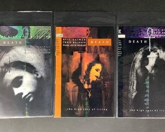 DC Vertigo Death The High Cost of Living Complete Series 1-3
