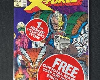 Marvel: X- Force No. 1, 1st Issue Collector's Item Includes Official Marvel Superhero Trading Card Included Only with Collector's Edition.