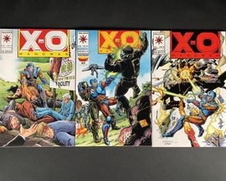 Valiant: X-O Manowar, No. 17, 18, and 25