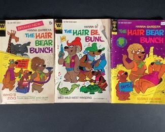 Vintage Gold Key and Whitman Hanna-Barbera The Hair Bear Bunch