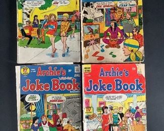 Vintage Archie Series Archie's Joke Book Magazines (3), Archie Series Laugh
