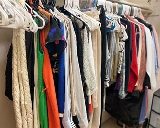 Women's Sizes 0-6 / S-M | Atheleisure | Bottoms | Dresses | Full Sets | Tops | Shoes | Men's Coats M | Belts