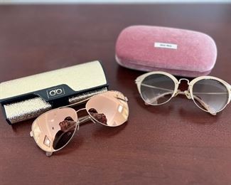 (1) Burberry BE3080 Sunglasses | (1) Miu Miu by Prada Sunglasses