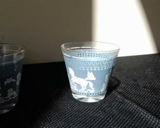 Printed Art Cocktail Glasses