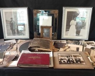 Vintage Photos and Scrapbook Lot All Kinds of Cool History Here