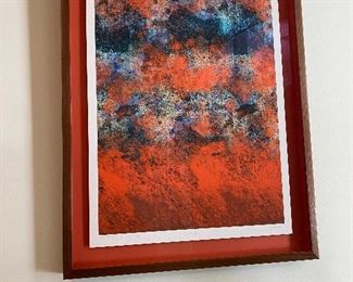 Sebastian Spreng artwork   “On Beauty” litho