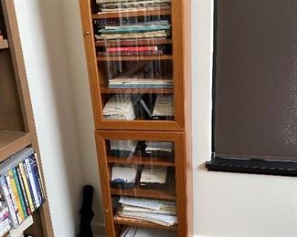 Cherry glass front case