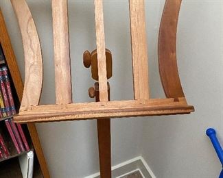 Cherry music stand