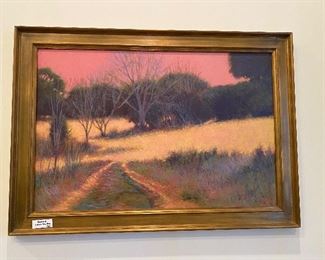 Original oil called "Downhill" by William Azalone