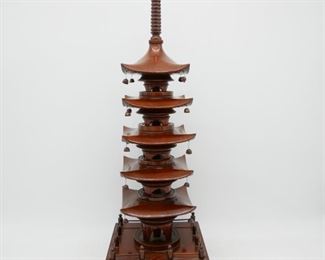 Tall Wood Pagoda
