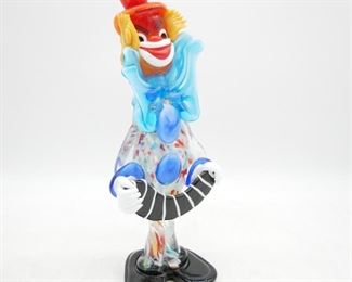 Murano Glass Clowns (Set of 2)

