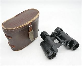 Vintage Hialeah 6 x 30 Binoculars and Case
