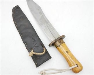 Hand-Made Knife w/Sheath
