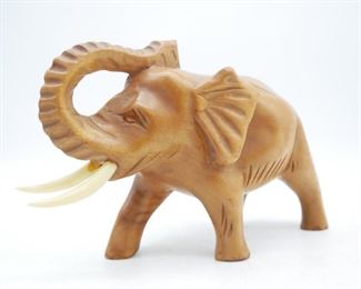 Carved Wood Elephant
