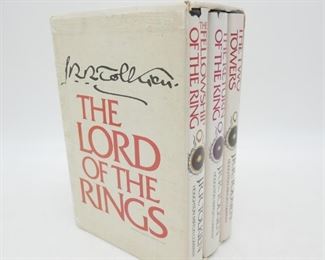 J.R.R. Tolkien "The Lord of the Rings" Trilogy Box Set
