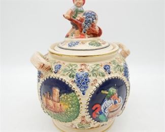 Gerz Germany Ceramic Container w/Lid
