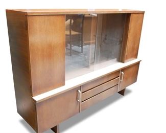 Vintage Display & Storage Cabinet
