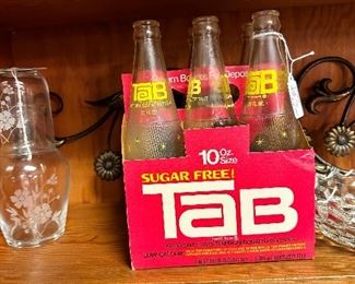 Vintage star burst tab six pack
