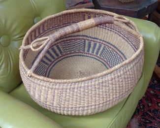 Large Bolga market basket (Ghana)