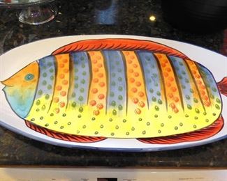 Long Fish Platter
