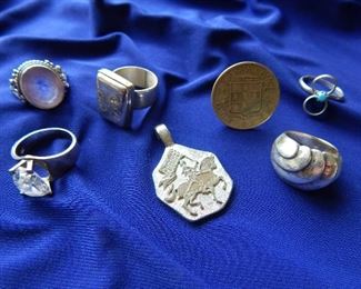 Several Pieces of Sterling