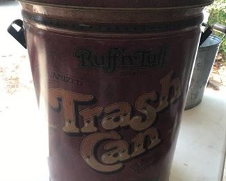 Vintage Trash Can - Very Good Condition