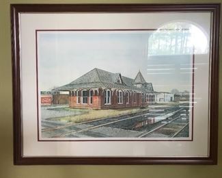Burlington Train Depot
