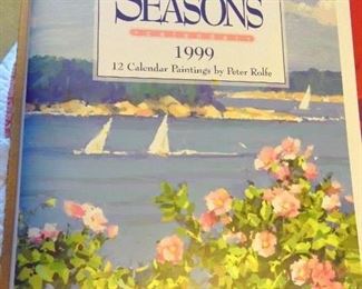 1999 Season Art Calendar