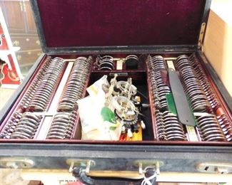 Antique Ophthalmologist Kit, Testing Lenses
