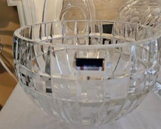 Large Waterford Crystal bowl.
