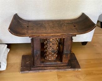 primitive african stool