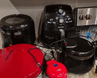 Air fryer, waffle maker